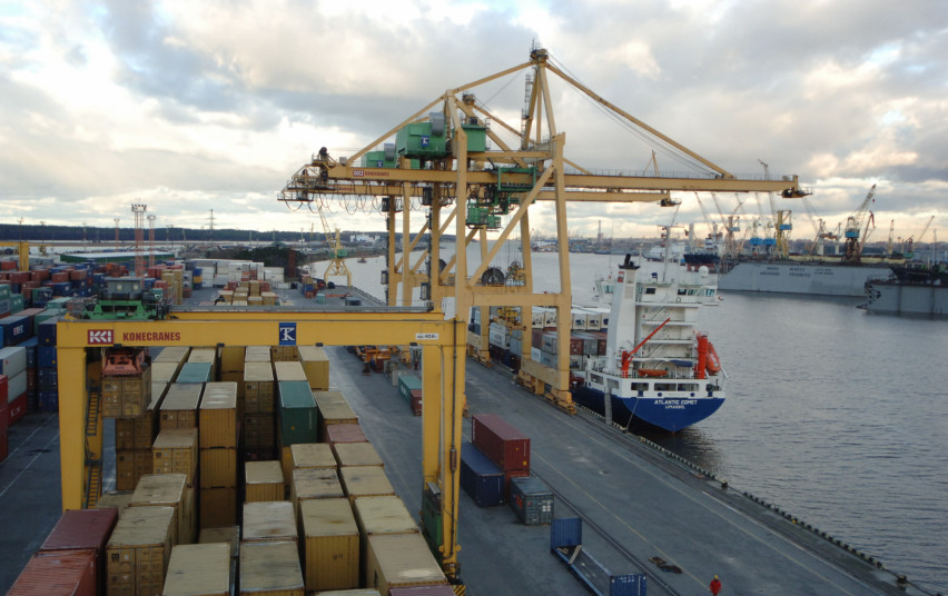 Klaipėda Port remains an important centre-line of the national economics